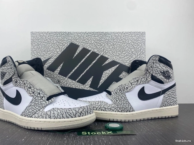 One Kick OG High Cement White 1 Air DZ5485-052 Jordan 0727